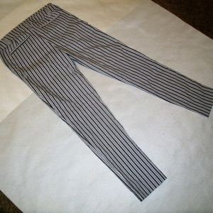 Candie's Dark Blue/White Striped Marilyn Ankle#634